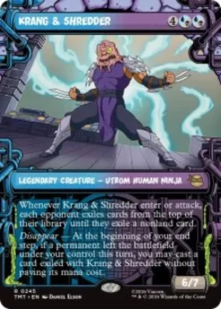 Krang & Shredder (#245) (foil) (showcase) - Teenage Mutant Ninja Turtles Varianten