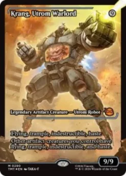 Krang, Utrom Warlord (#290) (foil) (showcase) - Teenage Mutant Ninja Turtles Varianten