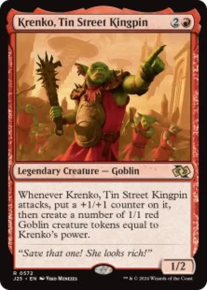 Krenko, Tin Street Kingpin - Jumpstart 2025
