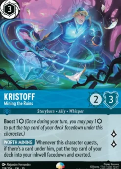 Kristoff, Mining the Ruins (foil) (borderless) - Whispers in the Well