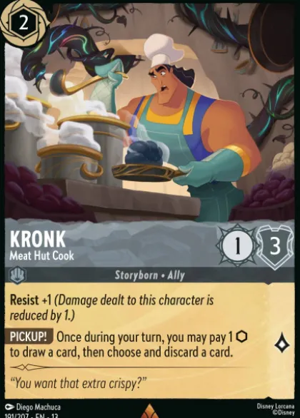 Kronk, Meat Hut Cook - Attack of the Vine