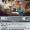 Kronk, Meat Hut Cook (foil) (borderless) - Attack of the Vine!