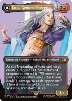 Kuja, Genome Sorcerer (#399) (foil) (borderless) - Final Fantasy Varianten