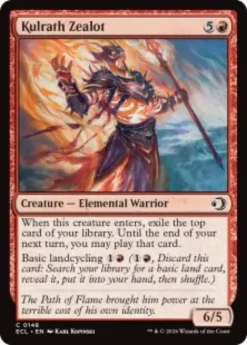 Kulrath Zealot (foil) - Lorwyn Eclipsed