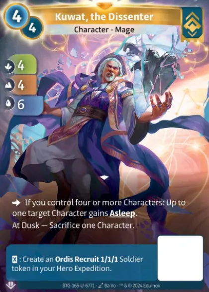 Kuwat, the Dissenter (U-6771) - Altered Non-Kickstarter Uniques