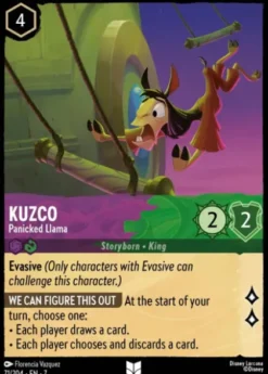 Kuzco, Panicked Llama (foil) - Archazia's island