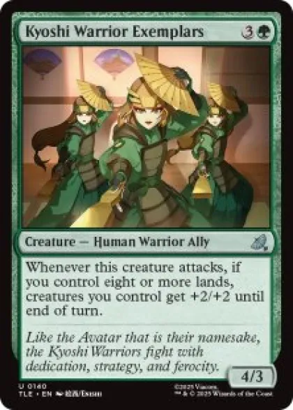 Kyoshi Warrior Exemplars (foil) - Avatar: The Last Airbender Eternal