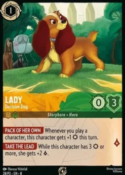 Lady, Decisive Dog (foil) - Promo Set 2