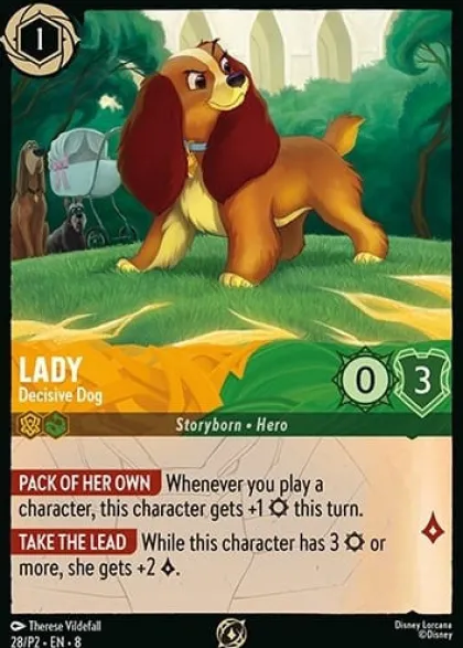 Lady, Decisive Dog (foil) - Promo Set 2