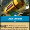 Laugh Canister - Attack of the Vine