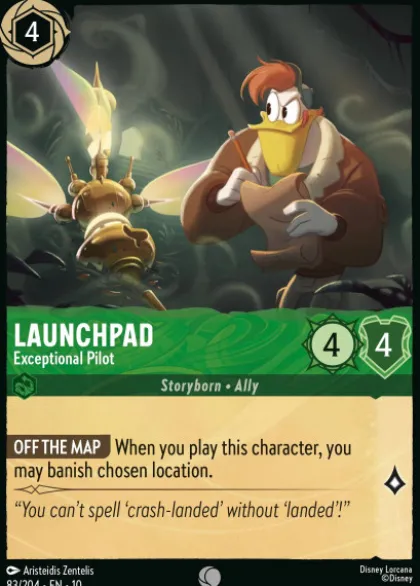 Launchpad, Exceptional Pilot (foil) - Whispers