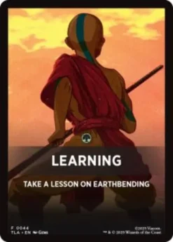 Learning front card - Avatar: The Last Airbender