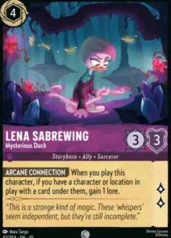 Lena Sabrewing, Mysterious Duck (foil) - Whispers