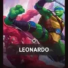 Leonardo Front Card - Teenage Mutant Ninja Turtles Eternal-Legal