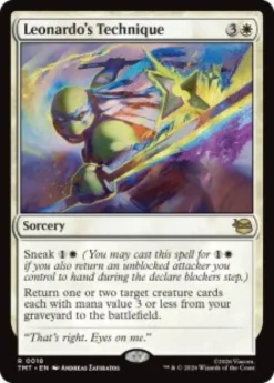 Leonardo's Technique - Teenage Mutant Ninja Turtles