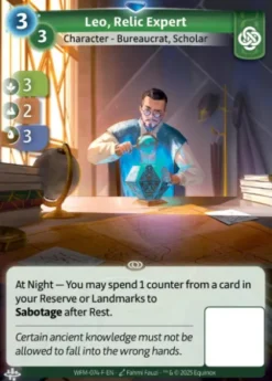 Leo, Relic Expert (F) - altered whispers 3