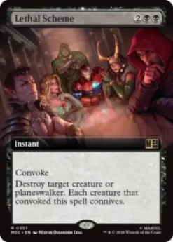 Lethal Scheme (extended art) - Marvel Super Heroes Commander Varianten