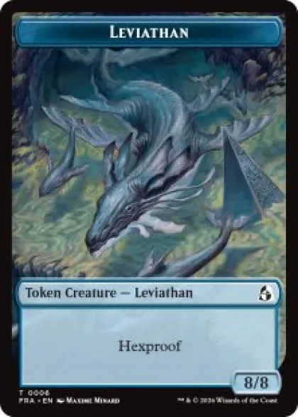 Leviathan token (foil) (8/8) - Reality Fracture