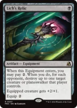 Lich's Relic (foil) - Reality Fracture