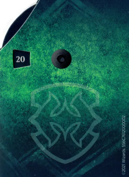 Life Wheel Commander Deck Kaldheim: Green