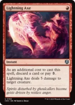 Lightning Axe (foil) - Innistrad Remastered