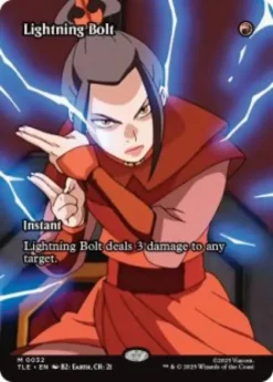 Lightning Bolt (borderless) - Avatar: The Last Airbender Eternal Varianten