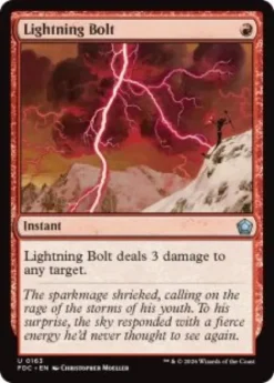 Lightning Bolt - Foundations Commander Decks