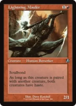 Lightning Mauler (foil) (showcase) - Innistrad Remastered Varianten