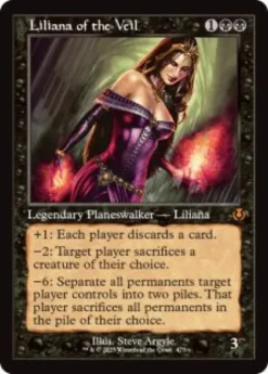 Liliana of the Veil (#475) (foil) (showcase) - Innistrad Remastered Varianten