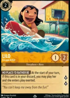 Lilo, Escape Artist (foil) - Azurite Sea