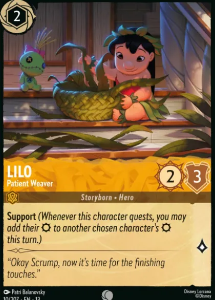 Lilo, Patient Weaver (foil) - Attack of the Vine