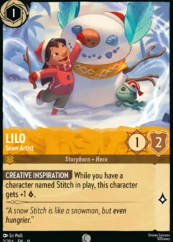 Lilo, Snow Artist - Winterspell