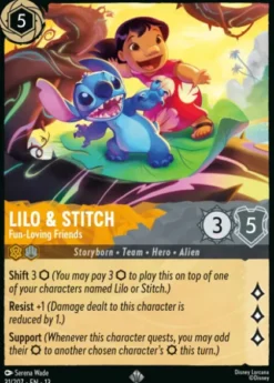 Lilo & Stitch, Fun-Loving Friends (foil) - Attack of the Vine