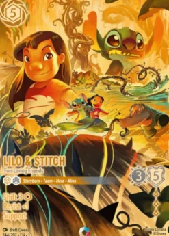 Lilo & Stitch, Fun-Loving Friends (foil) (borderless) - Attack of the Vine!