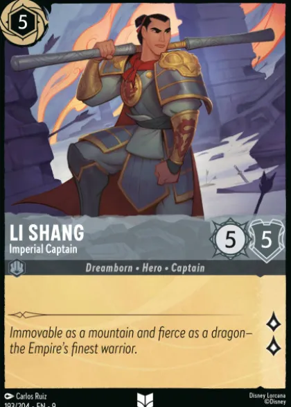 Li Shang, Imperial Captain - Fabled