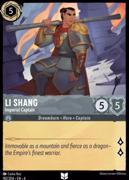Li Shang, Imperial Captain (foil) - Ursula's Return