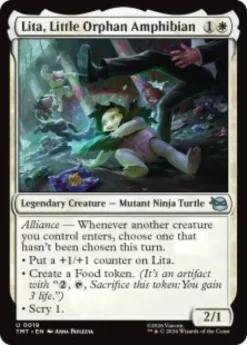 Lita, Little Orphan Amphibian - Teenage Mutant Ninja Turtles