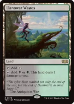 Llanowar Wastes - Tarkir: Dragonstorm Commander