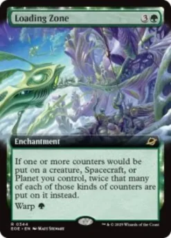 Loading Zone (foil) (extended art) - Edge of Eternities Varianten