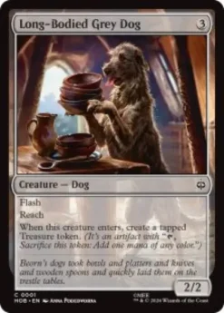 Long-Bodied Grey Dog (foil) - The Hobbit