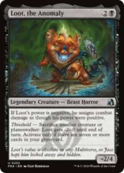 Loot, the Anomaly (foil) - Reality Fracture