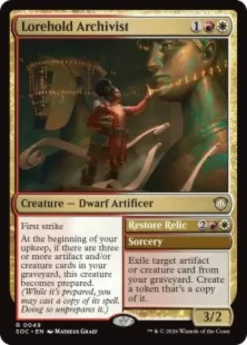 Lorehold Archivist - Secrets of Strixhaven Commander