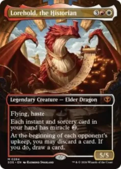 Lorehold, the Historian (#284) (foil) (borderless) - Secrets of Strixhaven Varianten