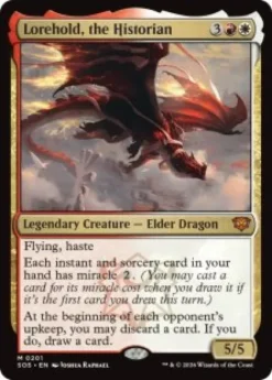 Lorehold, the Historian (foil) - Secrets of Strixhaven