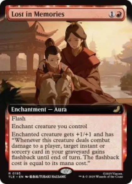 Lost in Memories (foil) (extended art) - Avatar: The Last Airbender Eternal Varianten