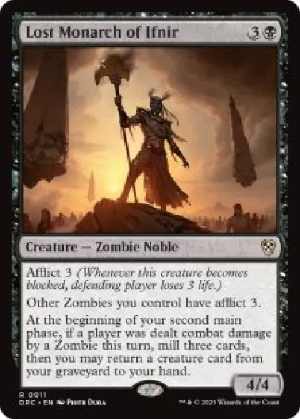 Lost Monarch of Ifnir - Aetherdrift Commander