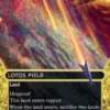 Lotus Field (#113) (galaxy foil) (borderless) - Edge of Eternities Stellar Sights