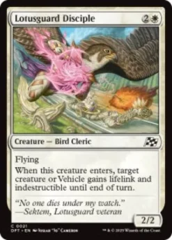 Lotusguard Disciple (foil) - Aetherdrift
