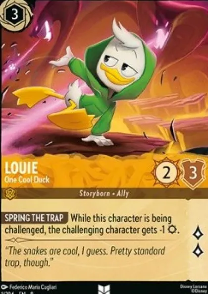 Louie, One Cool Duck (foil) - Reign of Jafar