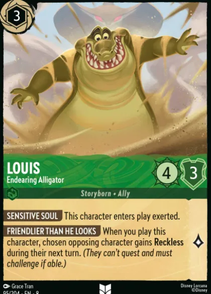 Louis, Endearing Alligator - Reign of Jafar